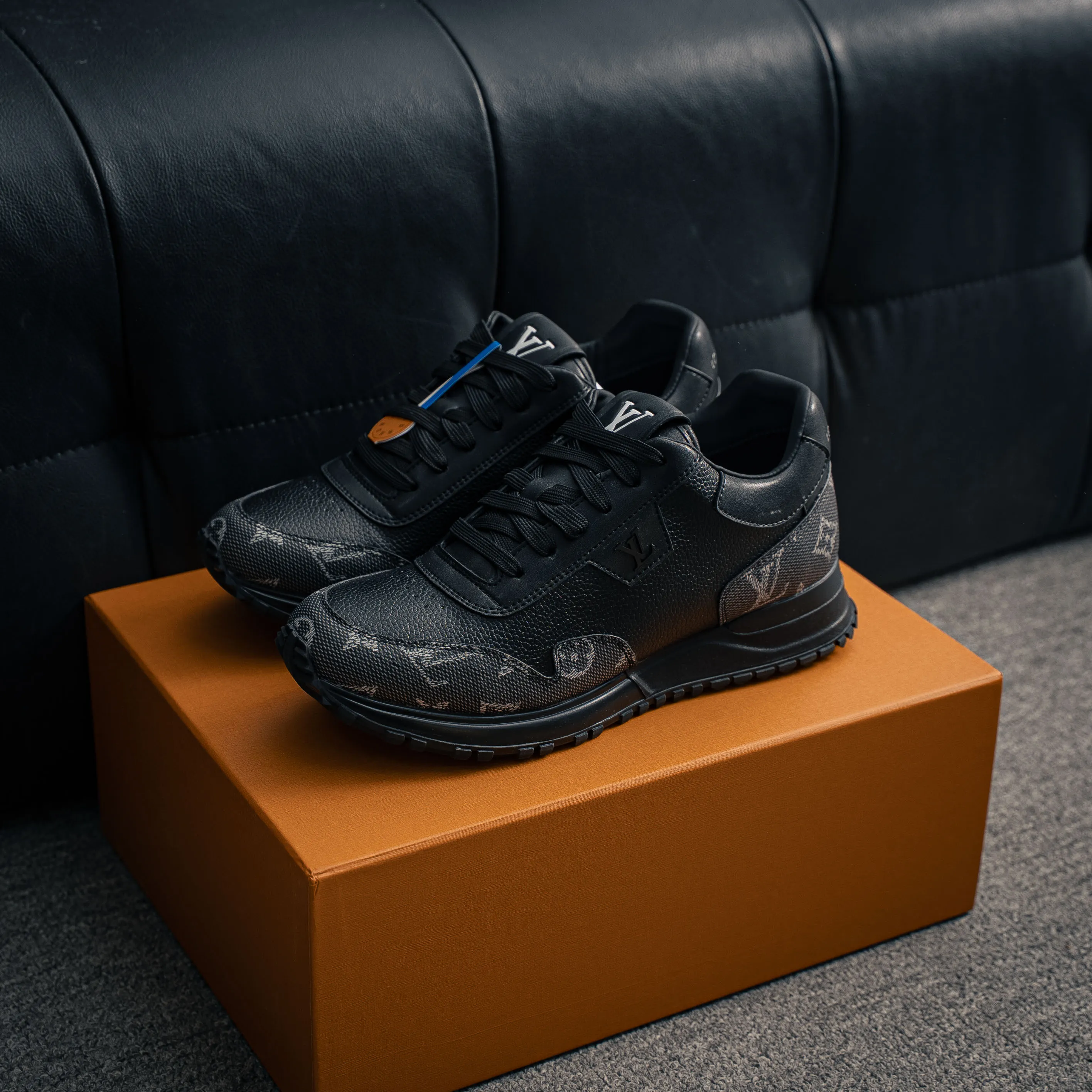 # LV， Quality ins ， /LV Louis Vuitton Archlight Sneakers Series Genuine Leather Retro Sneakers